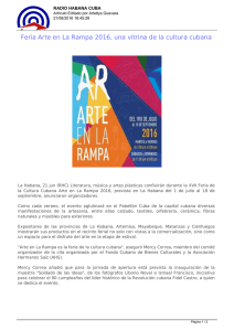 Feria Arte en La Rampa 2016, una vitrina de la cultura cubana