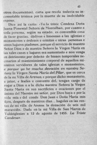 Dice asi la carta: ¡Yo.la triste Condesa Doña