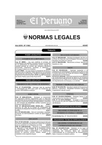 Cuadernillo de Normas Legales