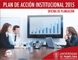 Plan de Acción - Universidad de Pamplona