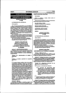 Decreto Legislativo Nº 1109