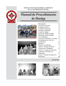 Manual de Procedimiento de Huelga 2012 - Staus