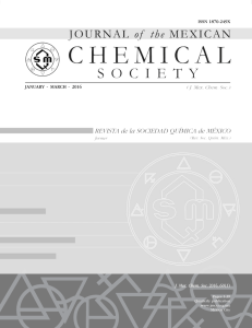 J. Mex. Chem. Soc. 2016, 60(1) - Journal of the Mexican Chemical