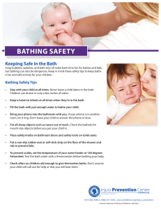 BATHING SAFETY