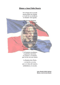 Himno a Juan Pablo Duarte