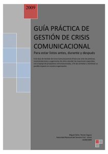manual de gestión de crisis comunicacional