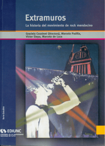 Libro Extramuros-Rock - Biblioteca Digital UNCuyo