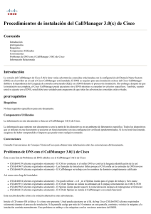 Procedimientos de instalación del CallManager 3.0(x) de Cisco