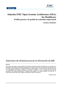 Solución EMC Open Systems Architecture (OSA