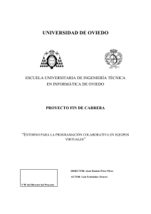 Documentación del PFC - Universidad de Oviedo