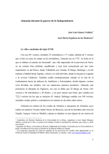 Artículo: Almazán durante la guerra de la Independencia