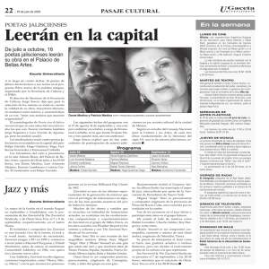 paginas 22. - La gaceta de la Universidad de Guadalajara
