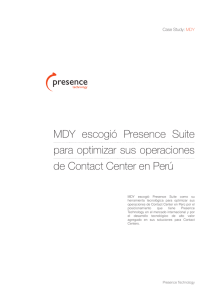 MDY - Presence Technology