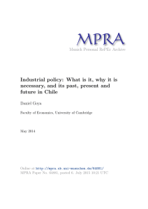 Industrial policy: What is it, why it is necessary, and its past, present
