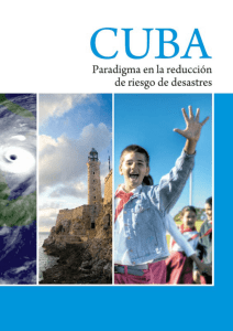 Cuba: Paradigma de la reducción de riesgo de desastres