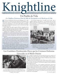 Febrero de 2016. - Knights of Columbus
