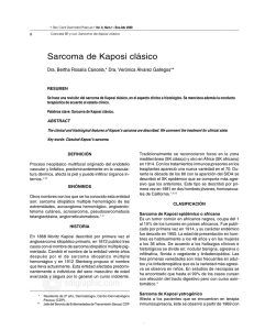 Sarcoma de Kaposi clásico