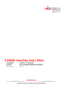 A6 - 3 CASOS Coca-Cola, Intel y 3Com