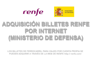 adquisición billetes renfe por internet (ministerio de defensa)