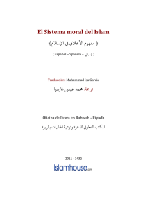 El Sistema moral del Islam PDF