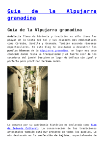 Guía de la Alpujarra granadina