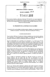 decreto 1623 del 11 de agosto de 2015