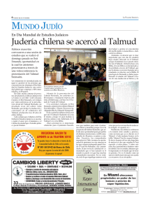 Judería chilena se acercó al Talmud