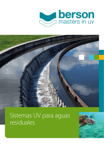 Sistemas UV para aguas residuales