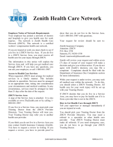 Zenith Health Care Network