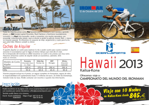 Díptico Hawaii Español 2013 Print