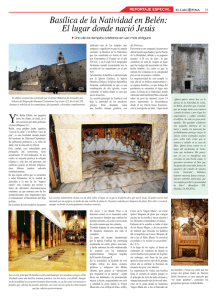 Basílica de la Natividad en Belén: El lugar donde nació