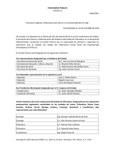 Articulo 20, Fracción I - Fundación del Empresariado Chihuahuense