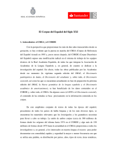 El Corpus del Español del Siglo XXI