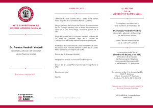 invitació en pdf - Universitat Ramon Llull