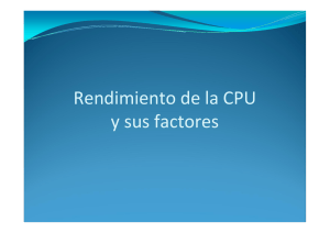 09 Rendimiento CPU - Universidad de Sonora