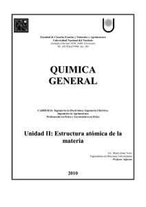 quimica general - Facultad de Ciencias Exactas y Naturales y