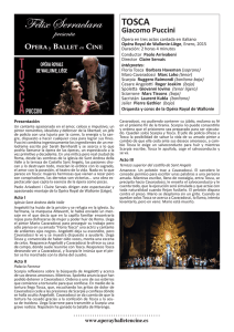Giacomo Puccini - Ópera y Ballet en Cine