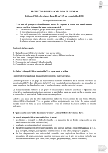 PROSPECTO - Agencia Española de Medicamentos y Productos