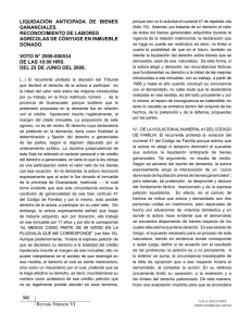 302 Revista Número VI LIQUIDACIÓN ANTICIPADA DE BIENES