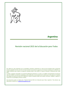 La Educación en Argentina - unesdoc