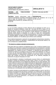 circular n° 8 - Reforma Tributaria 2014