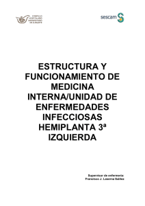 Estructura y Funcionamiento de Medicina Interna e Infecciosos