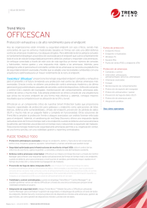 Leer la hoja de datos de OfficeScan