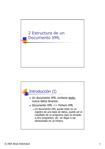 Estructura de un Documento XML