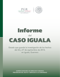 Informe CASO IGUALA