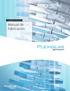 Plexiglas® Manual de Fabricación