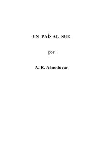 UN PAÍS AL SUR - Antonio Rodríguez Almodóvar
