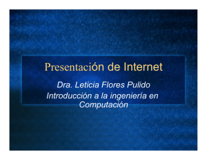 Presentación de Internet