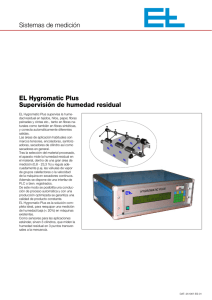 Sistemas de medición EL Hygromatic Plus