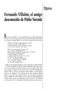 pdf Fernando Villalón, el amigo desconocido de Pablo Neruda